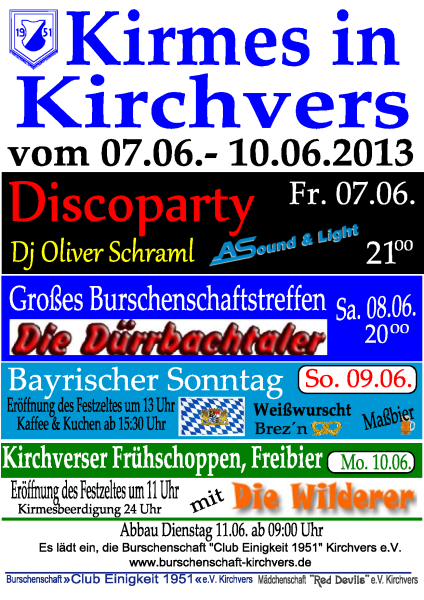 Kirmes Kirchvers